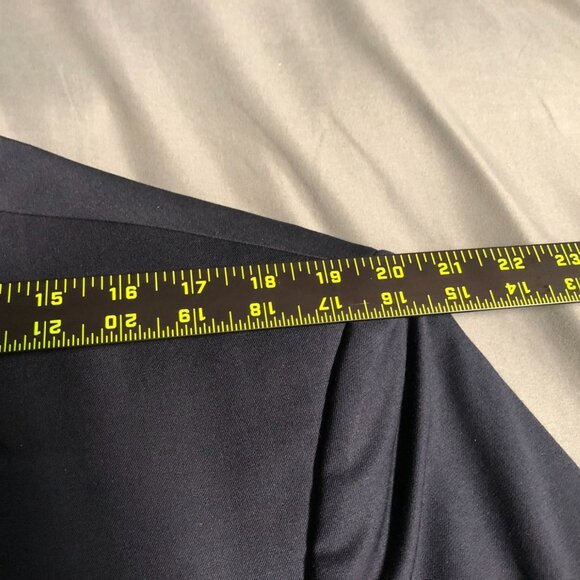 Pronto Uomo Mens Blazer Jacket 48R 100% Wool Double Button Formal Workwear Blue - Picture 11 of 16